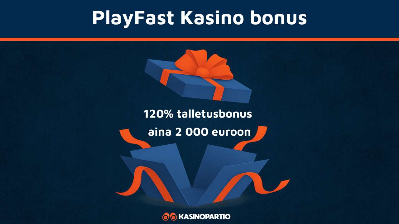 PlayFast kasino bonus