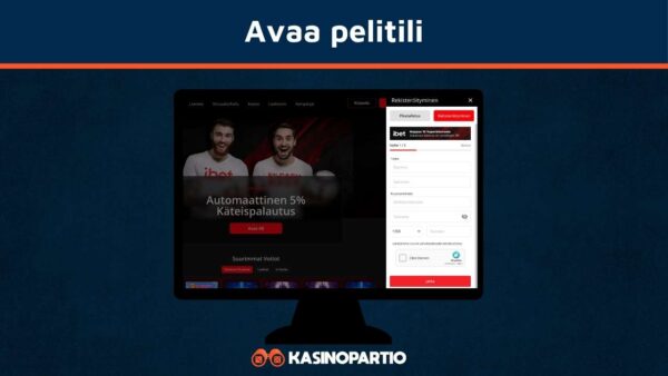 Avaa pelitili Siru Mobile kasinolle