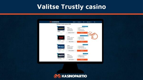 Valitse Trustly casino listaltamme